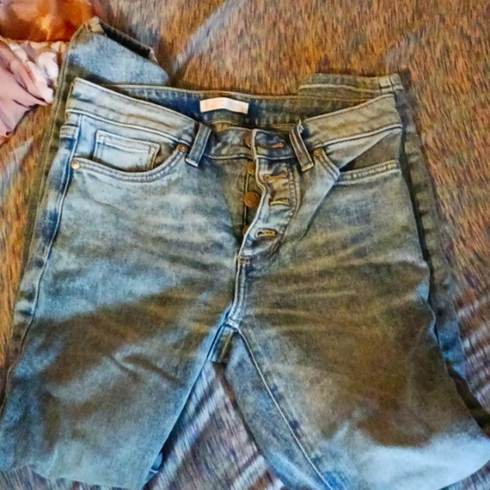Jeans, high rise skinny